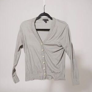 Brooks Brothers Striped‎ Cardigan V-Neck Button Front Women's Size M